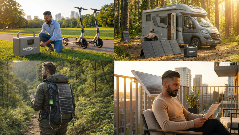 Eco Home Energie Station: Park, Camping, Wandern und Balkon – maximale Flexibilität überall